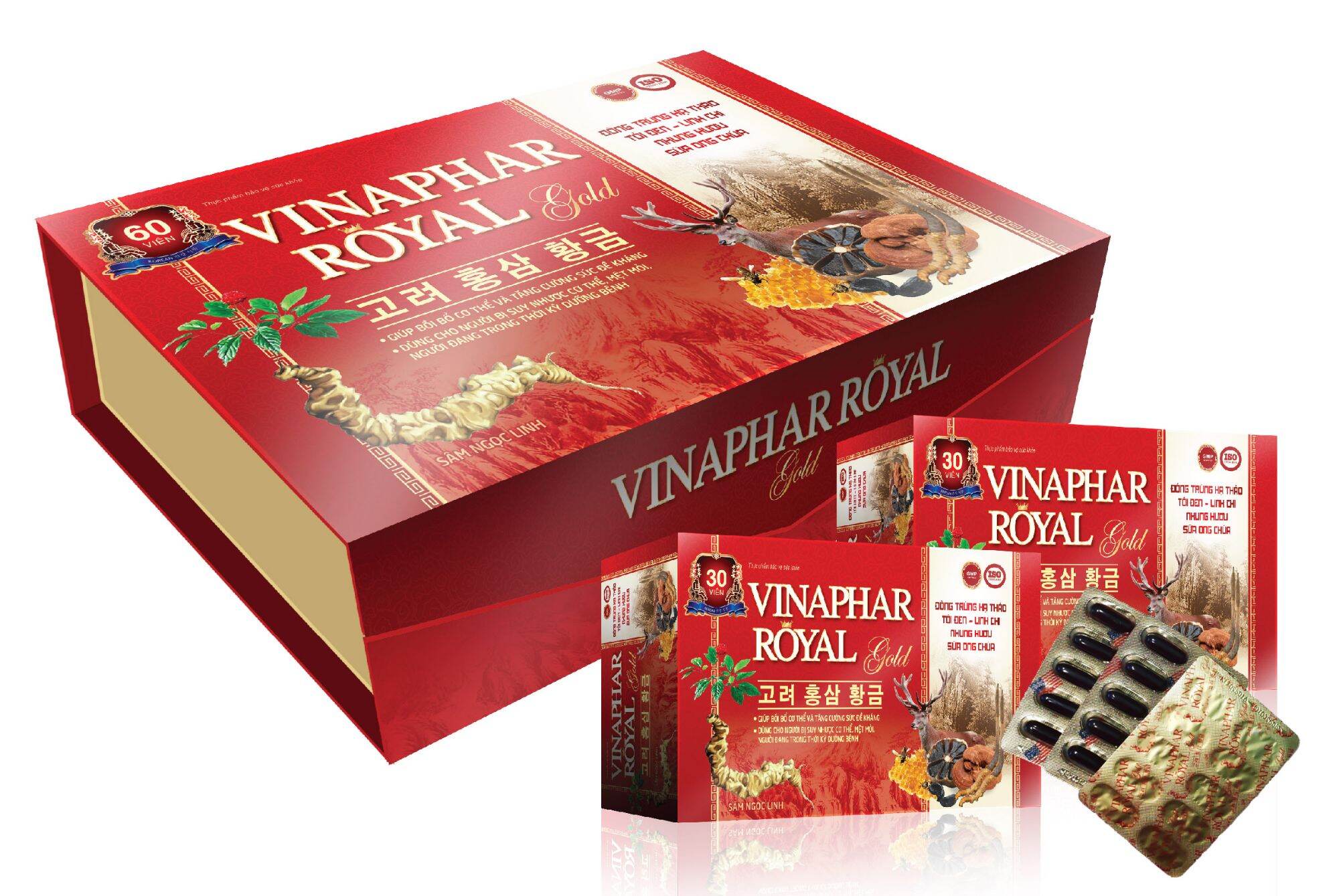 Vinaphar Royal bồi bổ sức khỏe hộp 60 viên