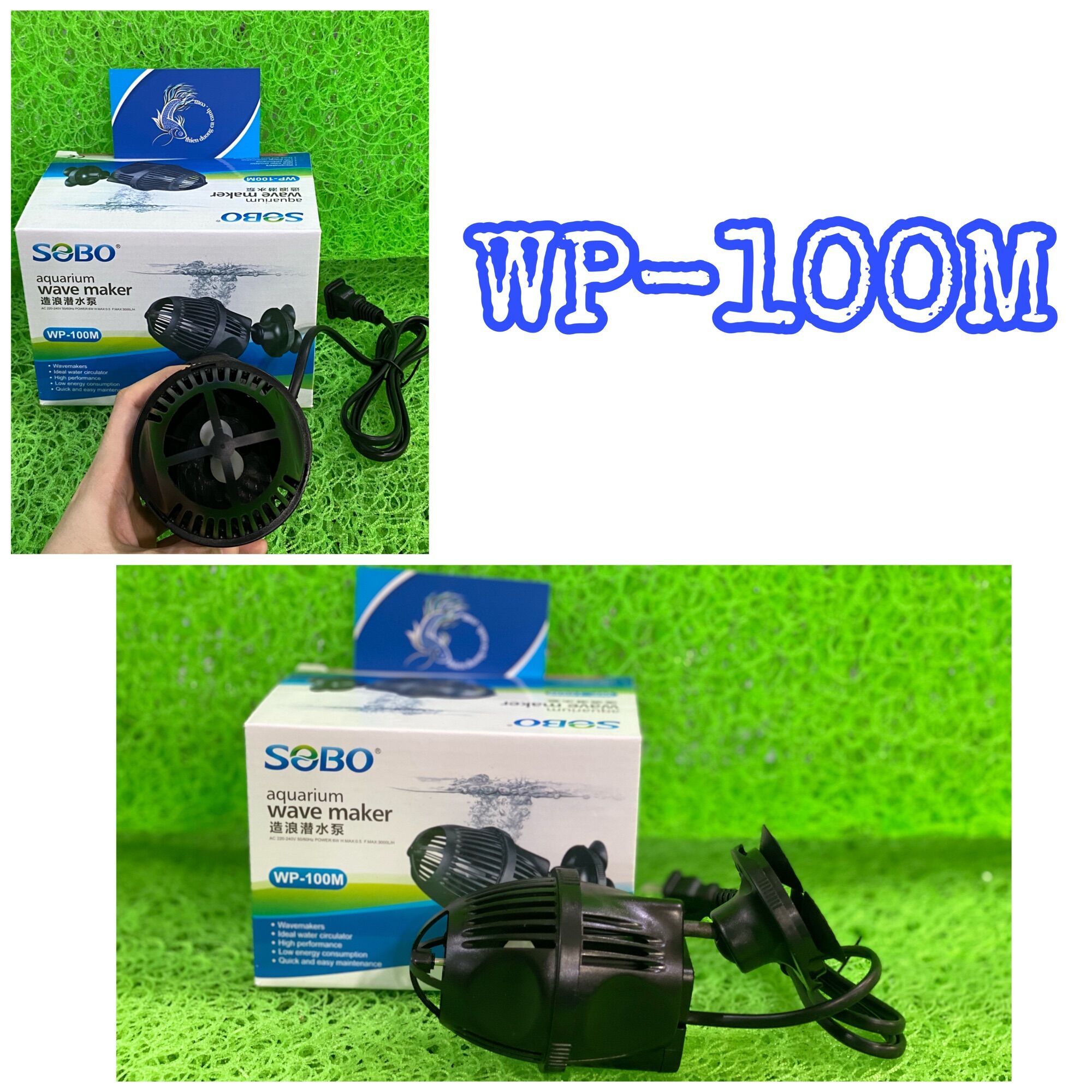 Máy Thổi Luồng Sobo WP Cho Bể Cá ( Mã 100M-200M-300M-400M)