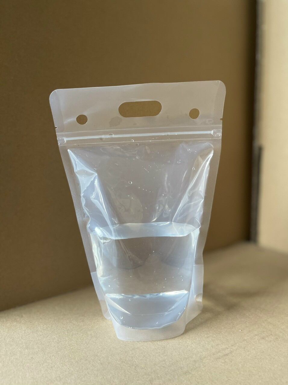 1kg túi zip đựng trà chanh, trà sữa 500ml