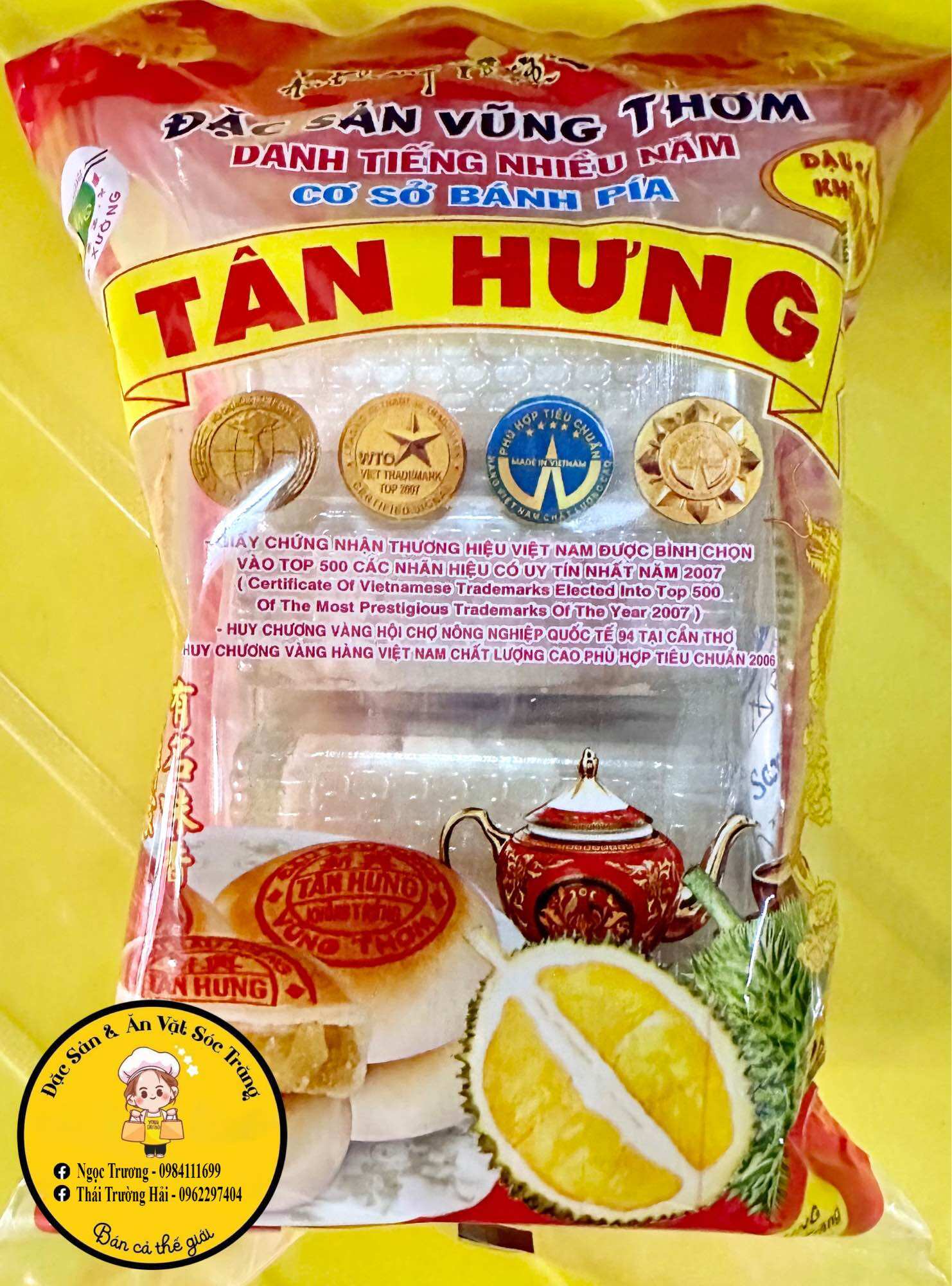 Bánh Pía Tân Hưng Không trứng