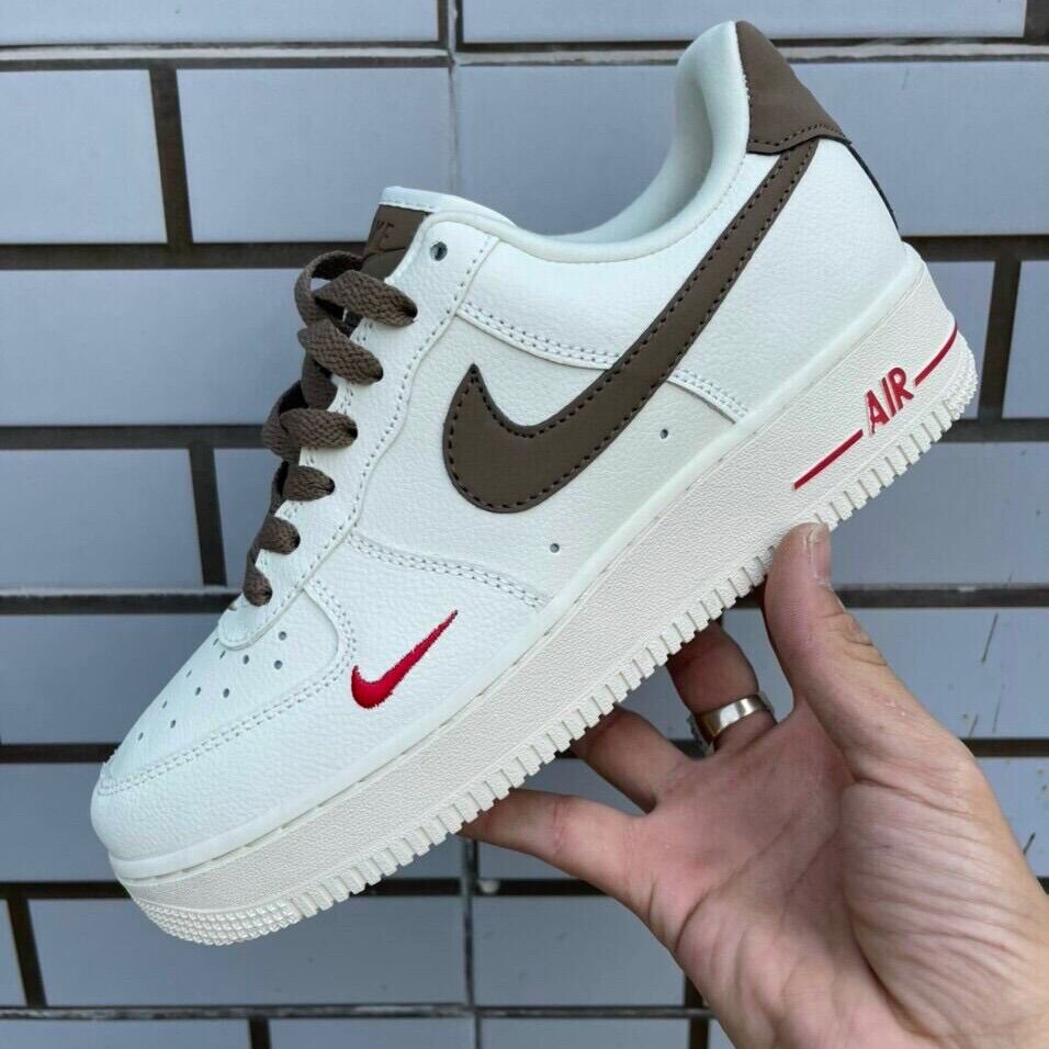 Giày Air Force móc nâu nam nữ bản đẹp - Ann Shoes