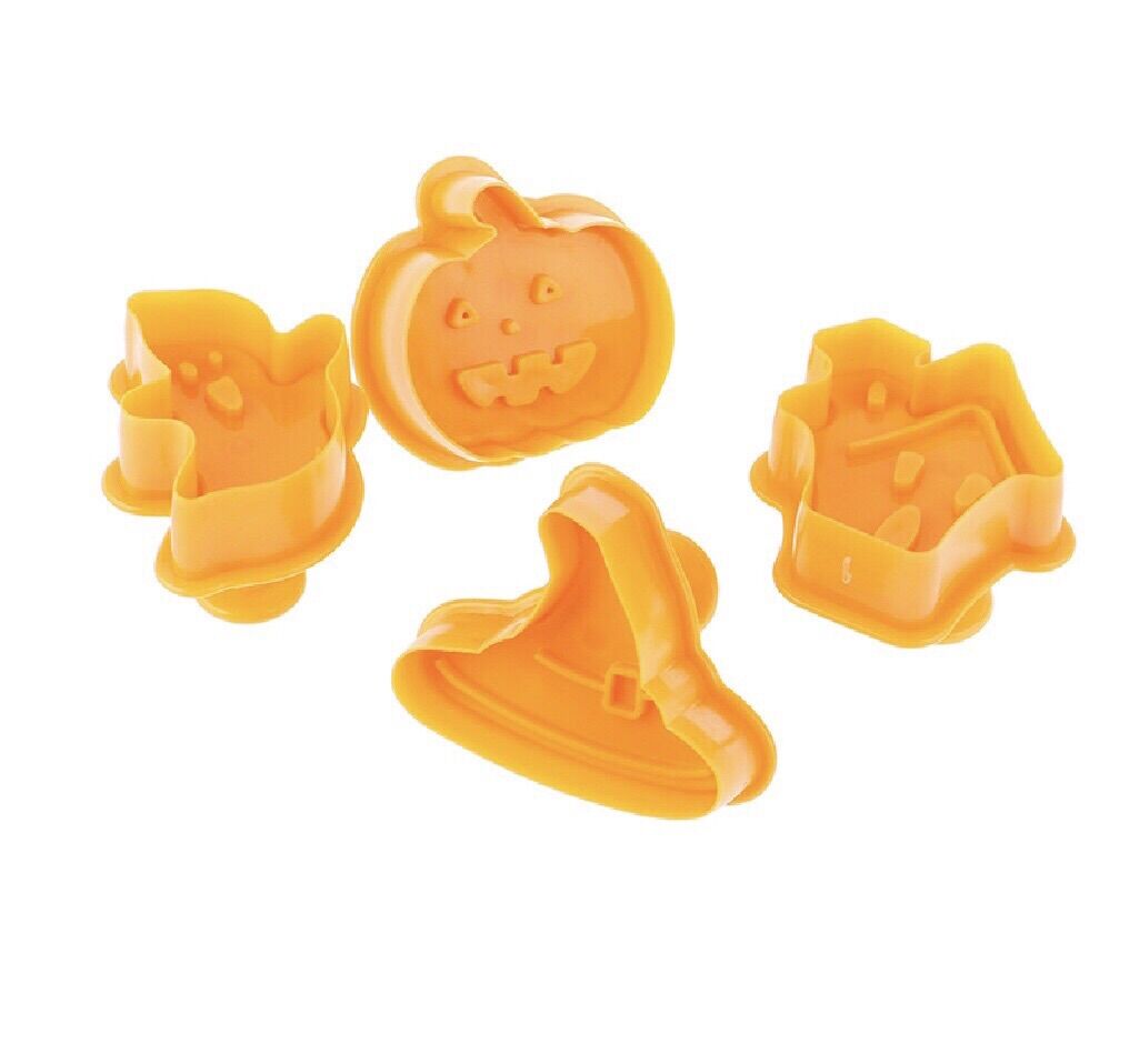 Bộ khuôn nhấn cookies Hallowen