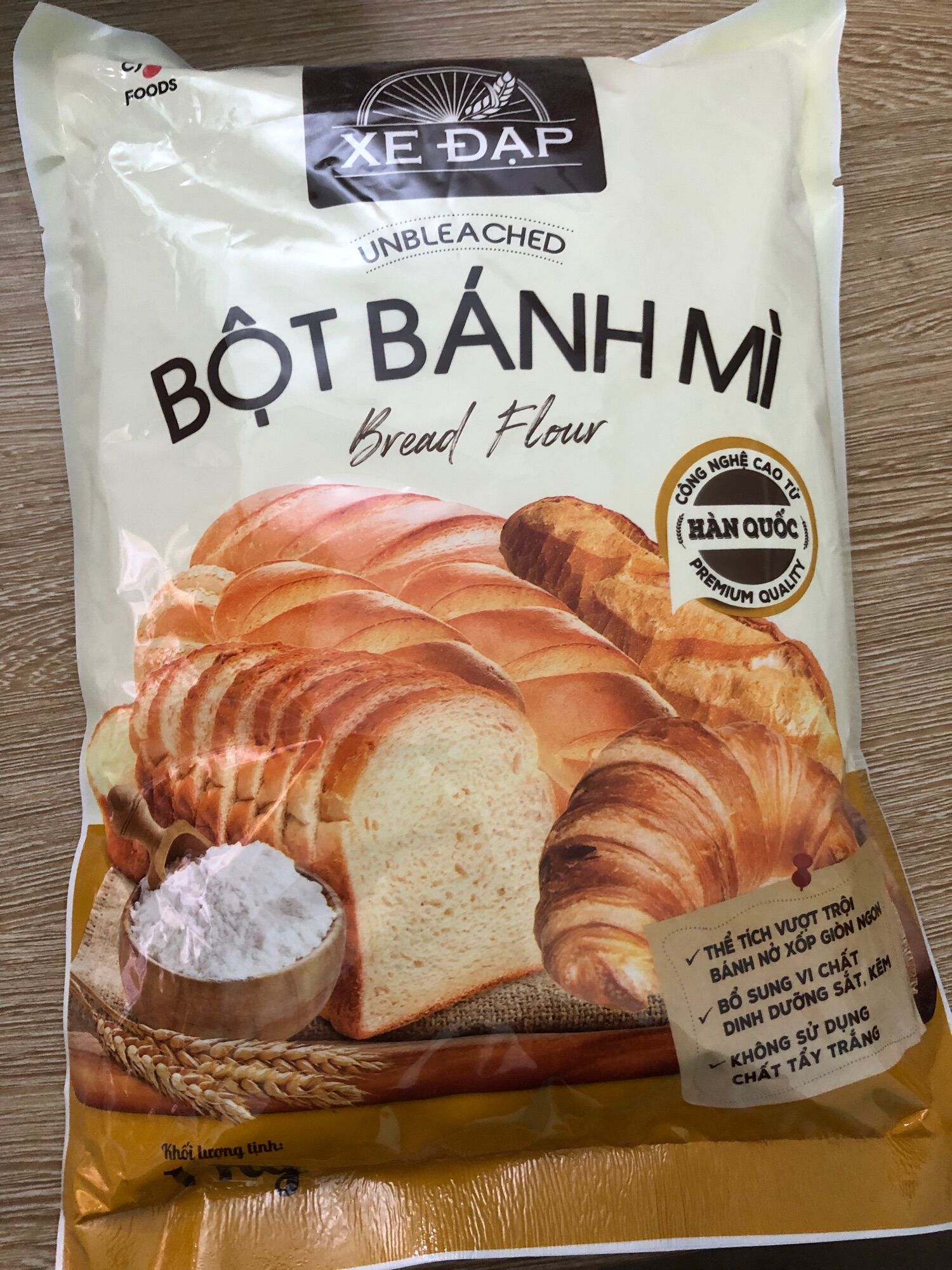 Bột mì làm bánh mì xe đạp số 13