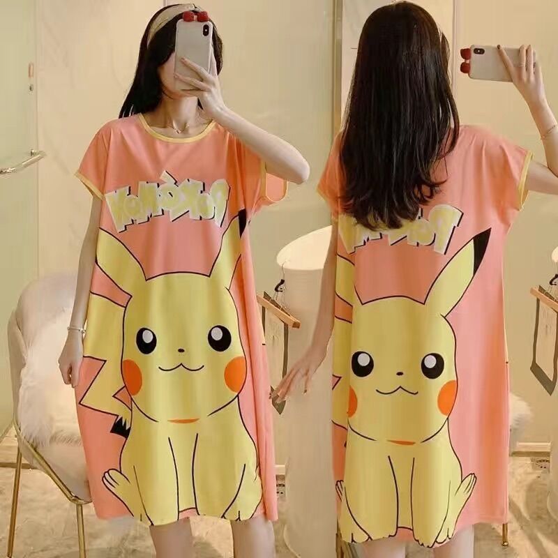 Đầm thun mặc nhà