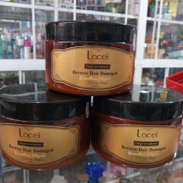 Hấp Dầu Lacei Màu Nâu Chuyên Phục Hồi Hư Tổn