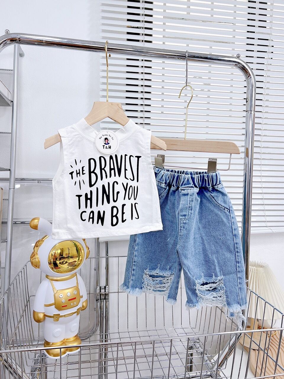 Set bộ bò sữa siêu đẹp cho bé gái