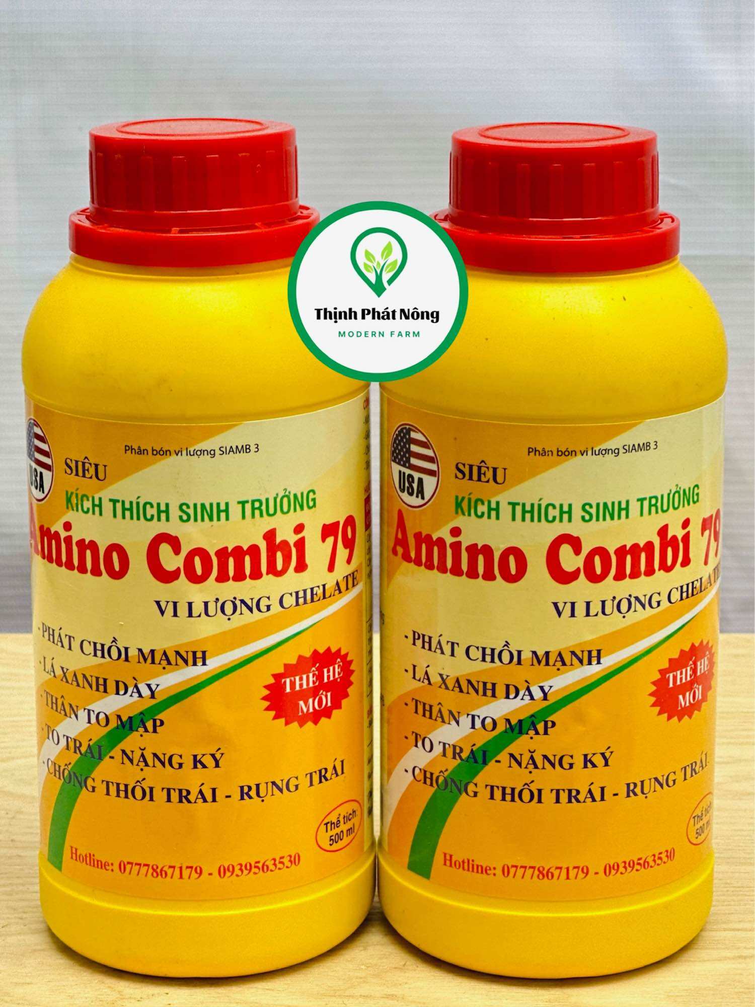 Amino combi 79 chai 500ml siêu kích thích sinh trưởng dành cho cây trồng