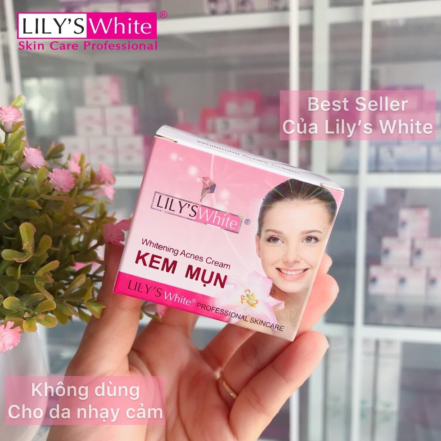 Kem Mụn Nắp Hồng Lily’s White