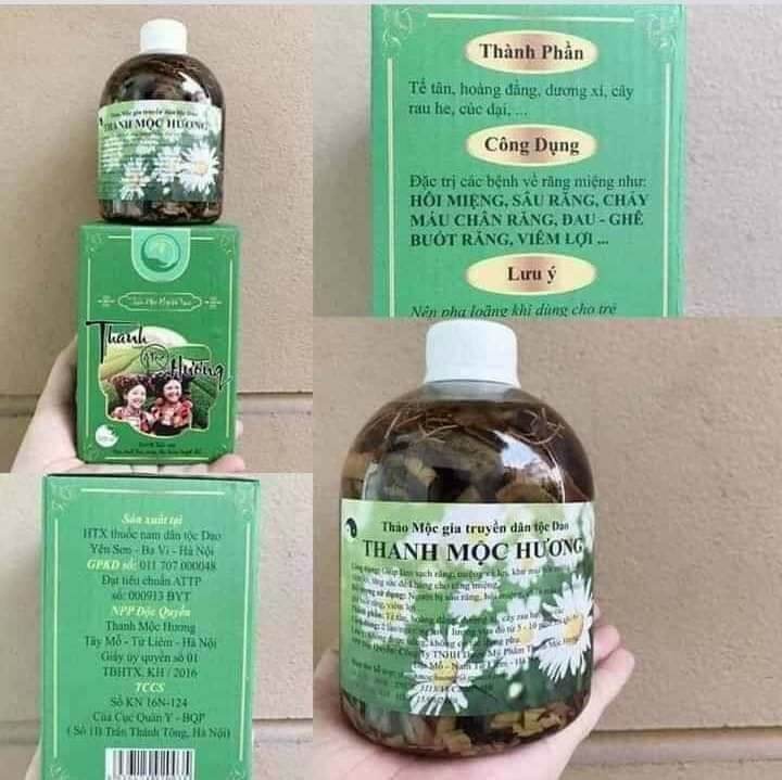 SÂU RĂNG THANH MỘC HƯƠNG Chai 500ml