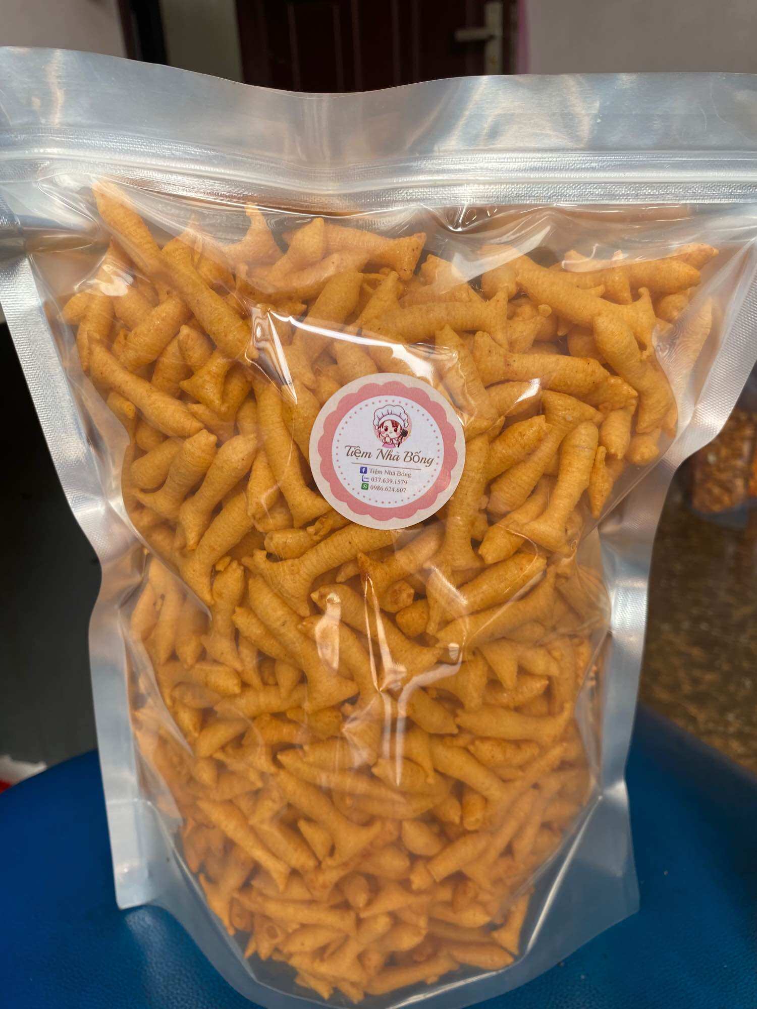 1kg bim bim cá phồng cay