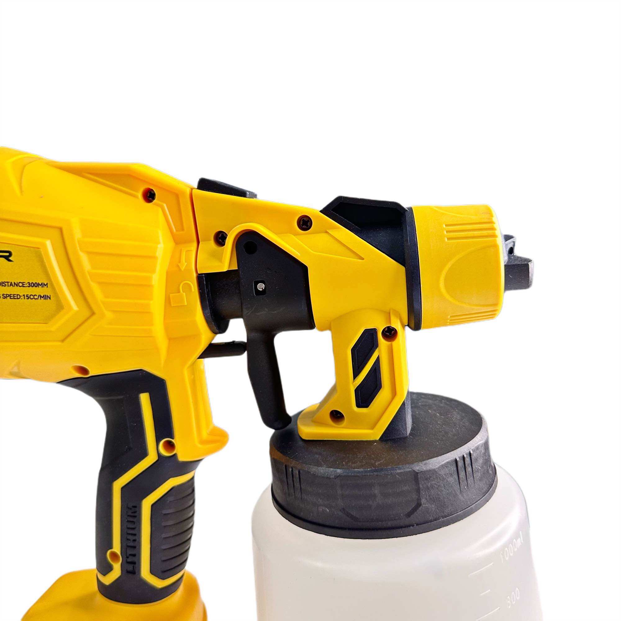 Máy Phun sơn dùng pin phổ thông Makita 4cm - Máy Phun Sơn Starker Chính Hãng - 2 chế độ phun