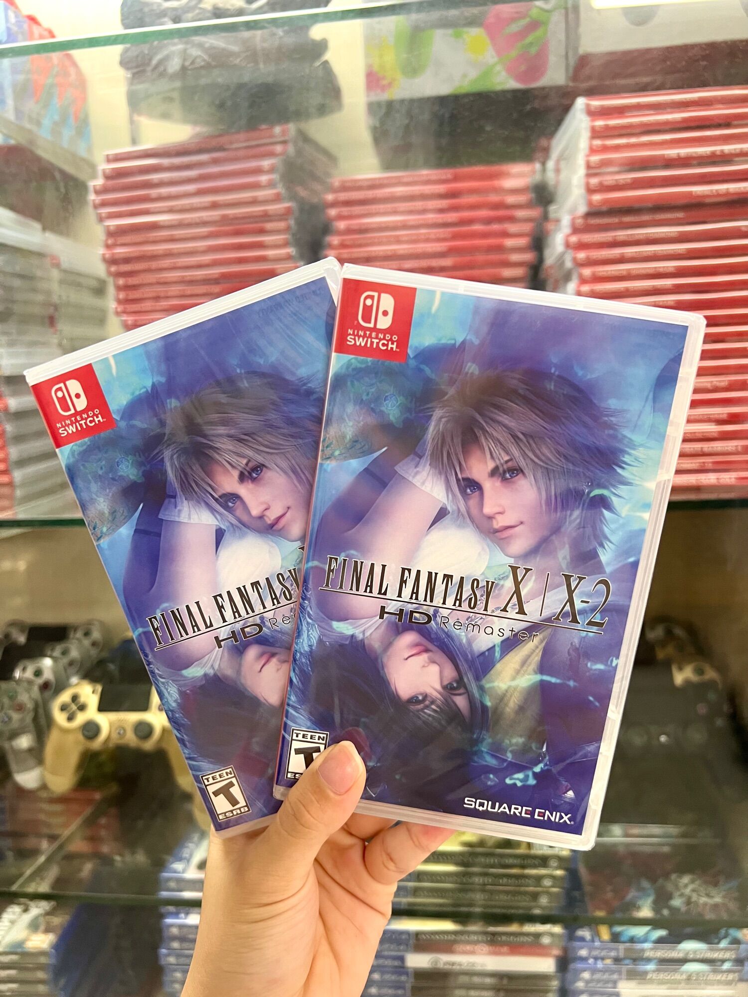 Switch Game Cartridge: Final Fantasy X/X-2 Hd Remaster