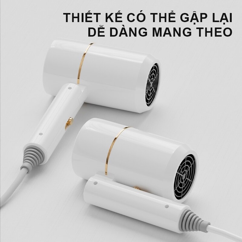 Máy Sấy Tóc Gấp Gọn Mini Tạo Kiểu máy sấy tóc 2 chiều máy sấy tóc salon máy tạo kiểu tóc đa năng mỏ sấy tóc