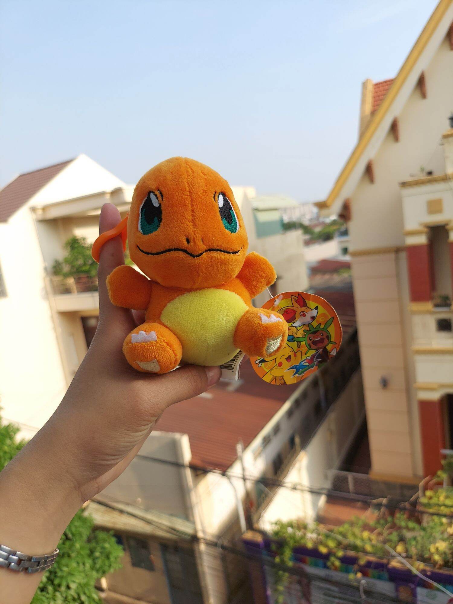 Gấu bông Pokemon nhân vật Charmnader ( Hitokage) [ GẤU BÔNG - MÓC KHÓA ]