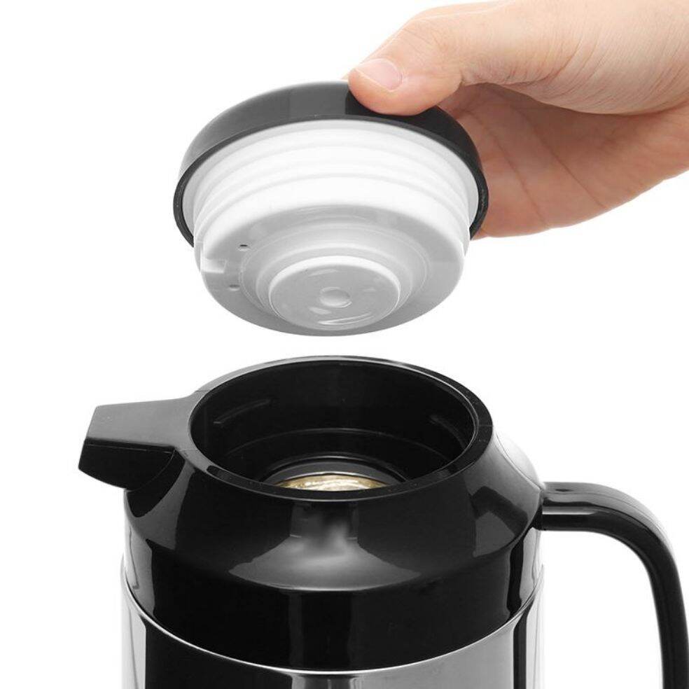 BÌNH THỦY RẠNG ĐÔNG 1L INOX NHẤN NÚT