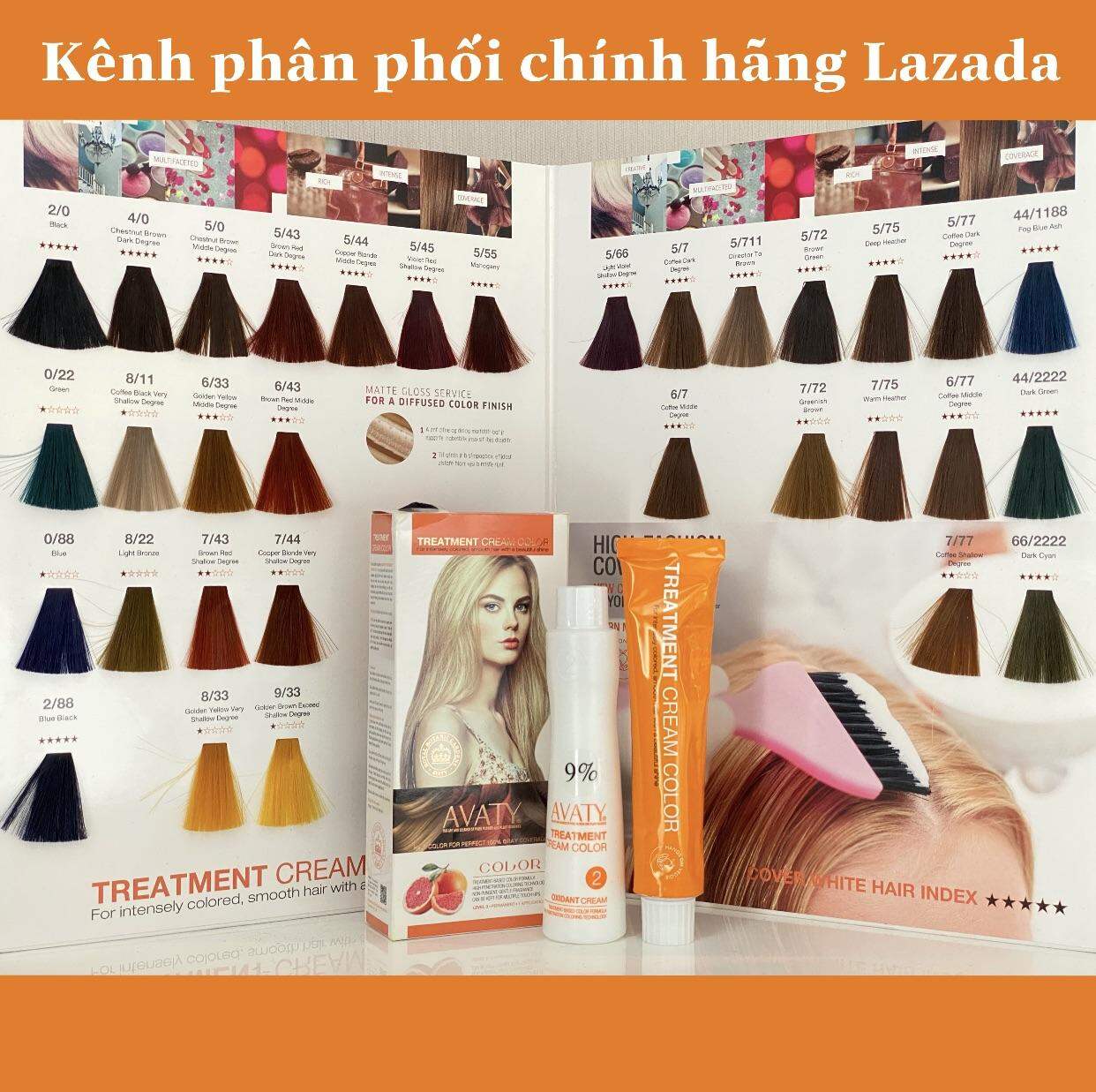 Thuốc nhuộm tóc Avaty