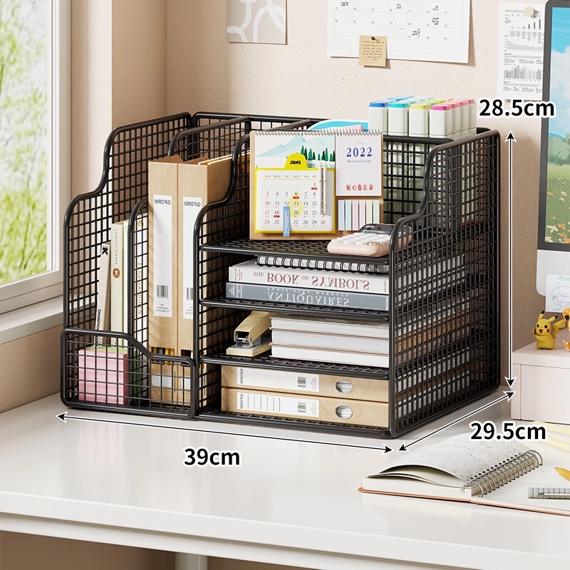 evesigar | Tổ Chức Bàn Làm Việc Kệ Lưu Trữ Hồ Sơ A4 Kim Loại
