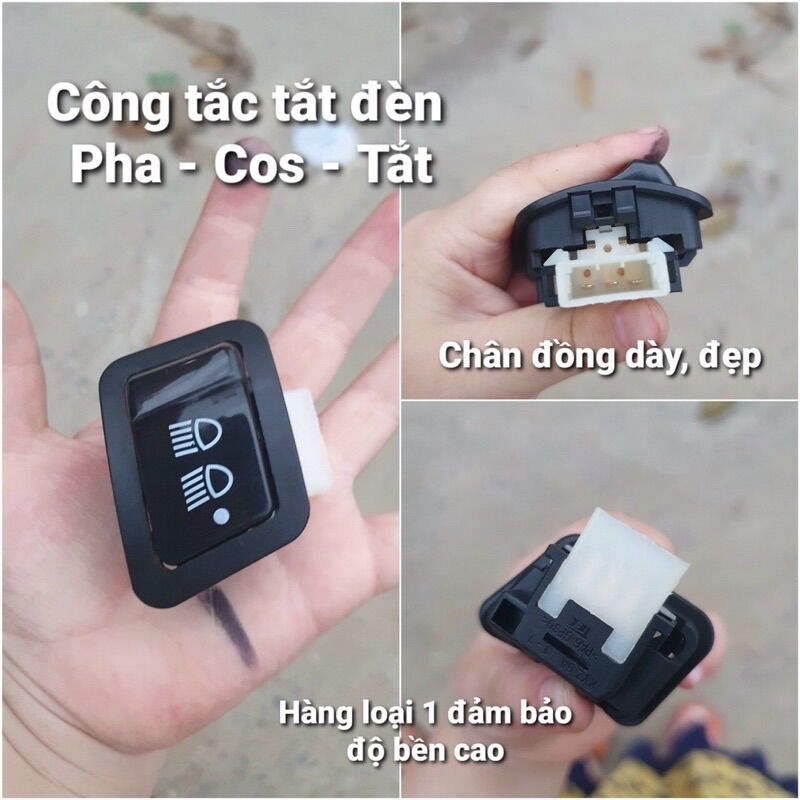 Công tắc tắt đèn wave vision đời mới