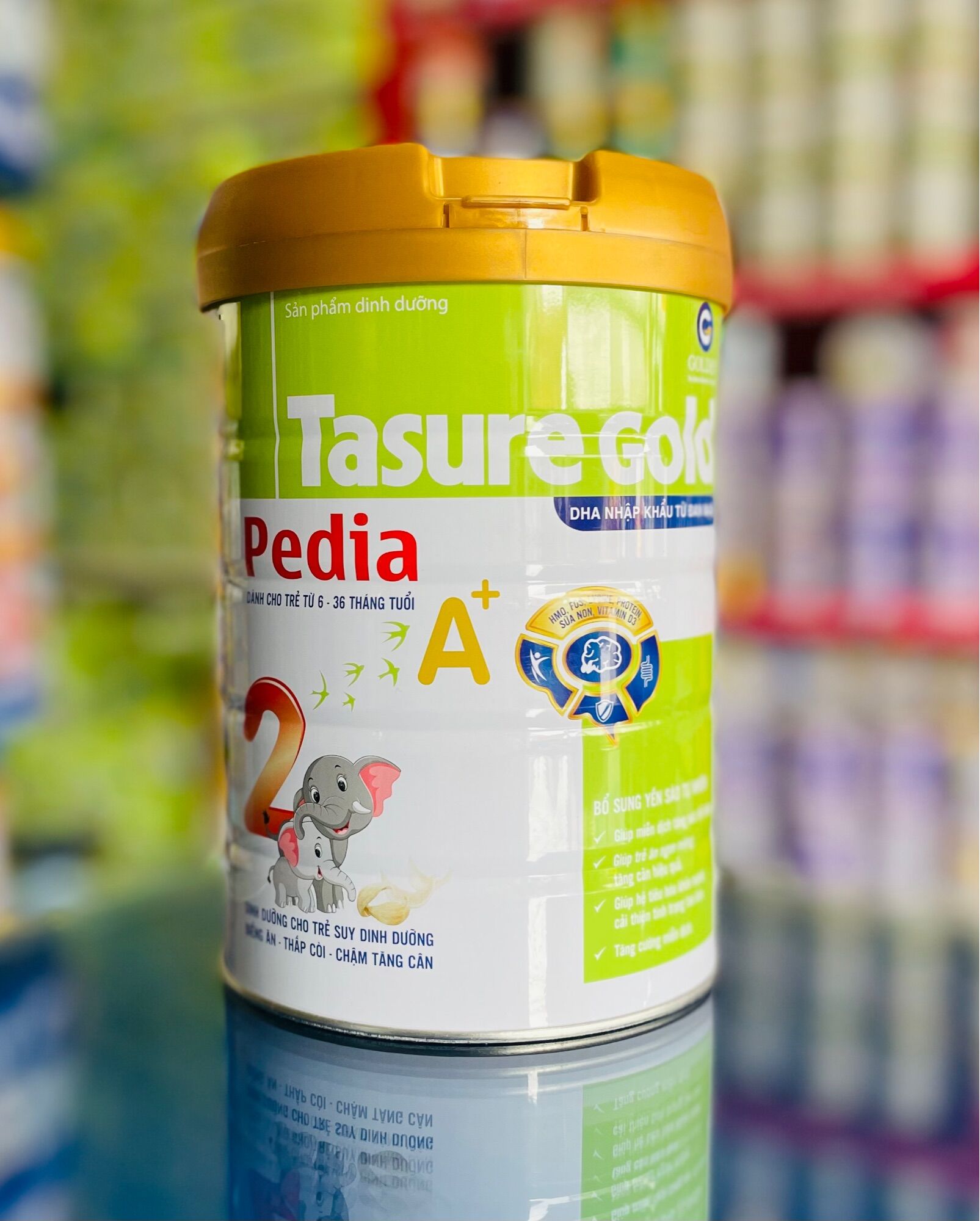 Sữa bột tasure gold pedia a+ 2