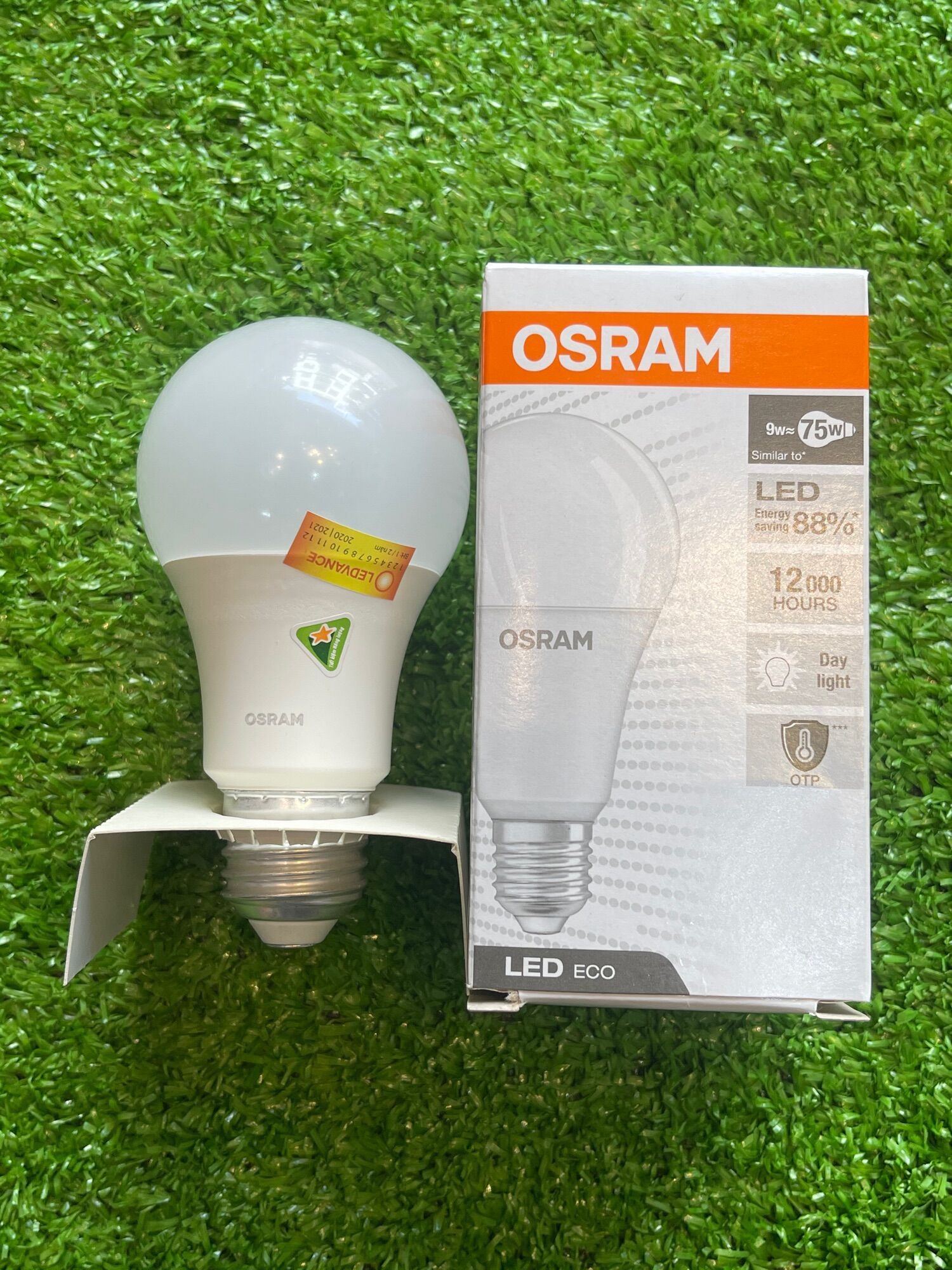 Bóng led osram 9w/12w chính hãng. bóng led tròn kín nước osram. osram.
