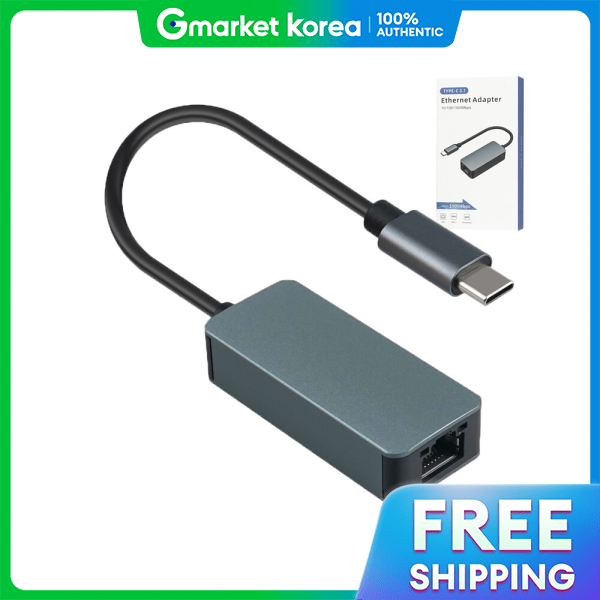 A-Port | Usb-C 1000Mbps Rj45 Gigabit Wired Lan Card Ethernet Internet Laptop Tablet Pc Ap7531 Giá 700,700 Đồng*Miễn phí vận chuyển