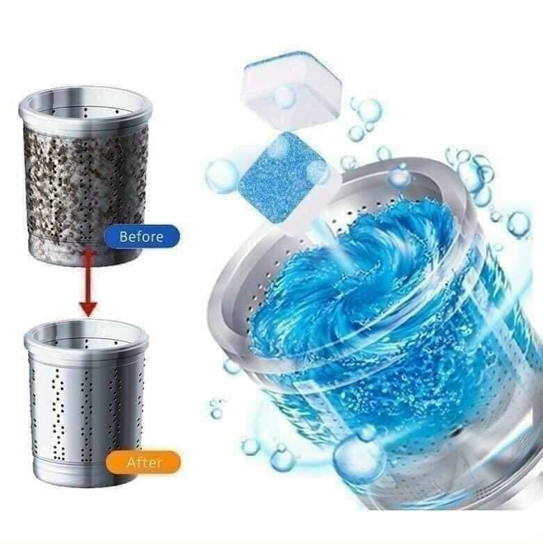 Hộp viên tẩy lồng máy giặt