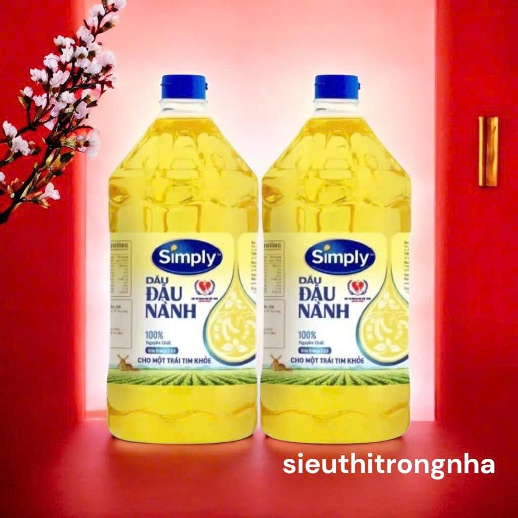 Dầu Đậu Nành Simply 2l - Combo 2c