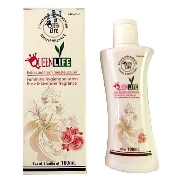 Dung dịch vệ sinh phụ nữ Queenlife hộp 100ml