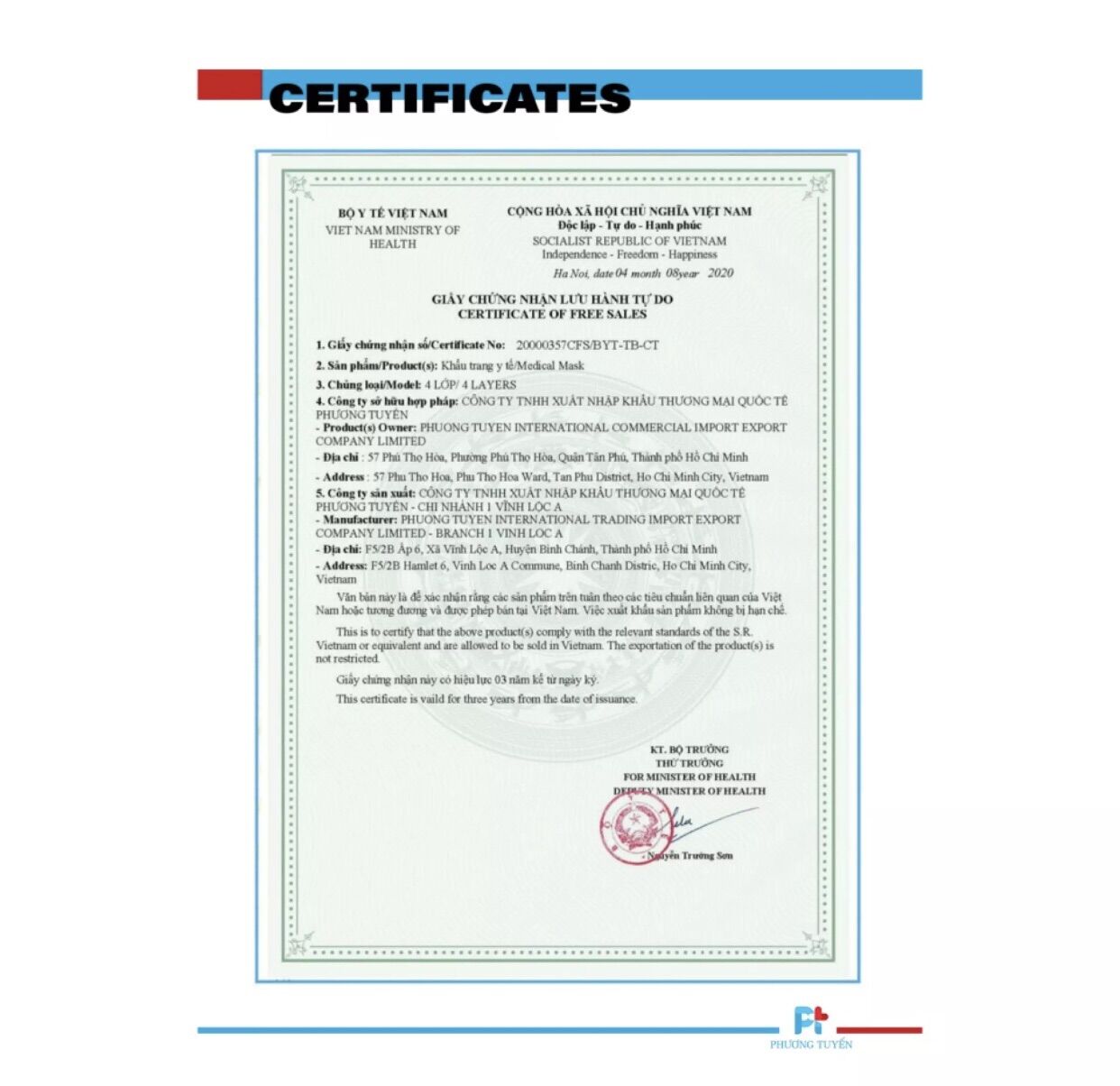 [VN95]Sỉ 1 thùng 100 hộp khẩu trang VNN95 PT(10 cái/hộp)