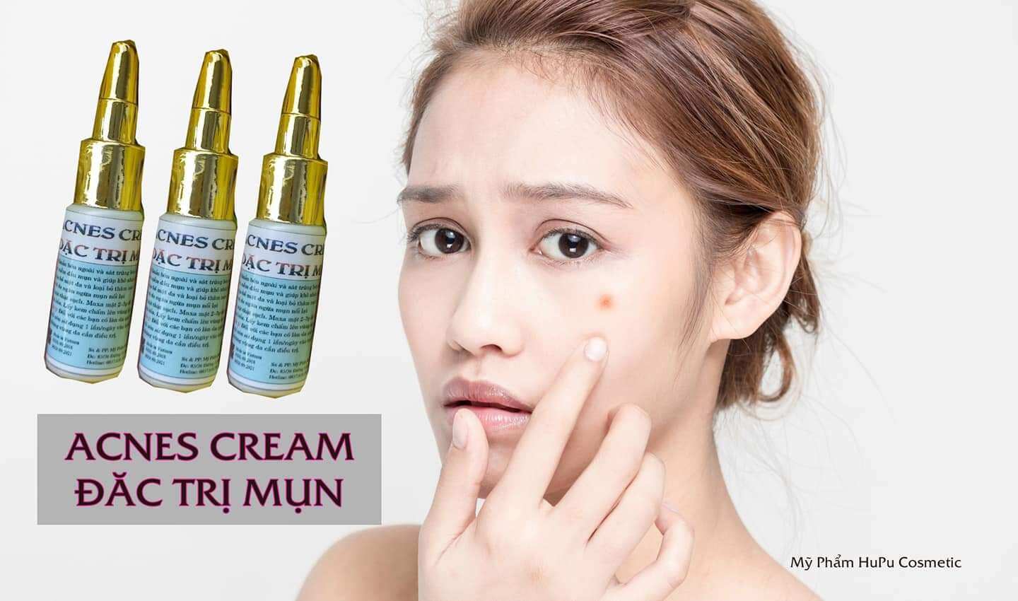 Kem chấm mụn sâm vàng