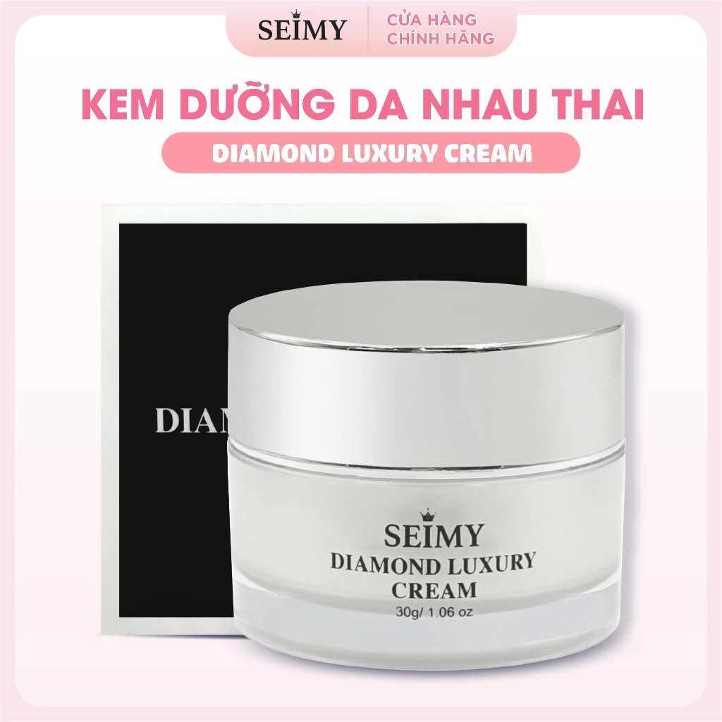 Kem dưỡng da mặt ban đêm Seimy - Diamond Luxury cấp ẩm, dưỡng sáng