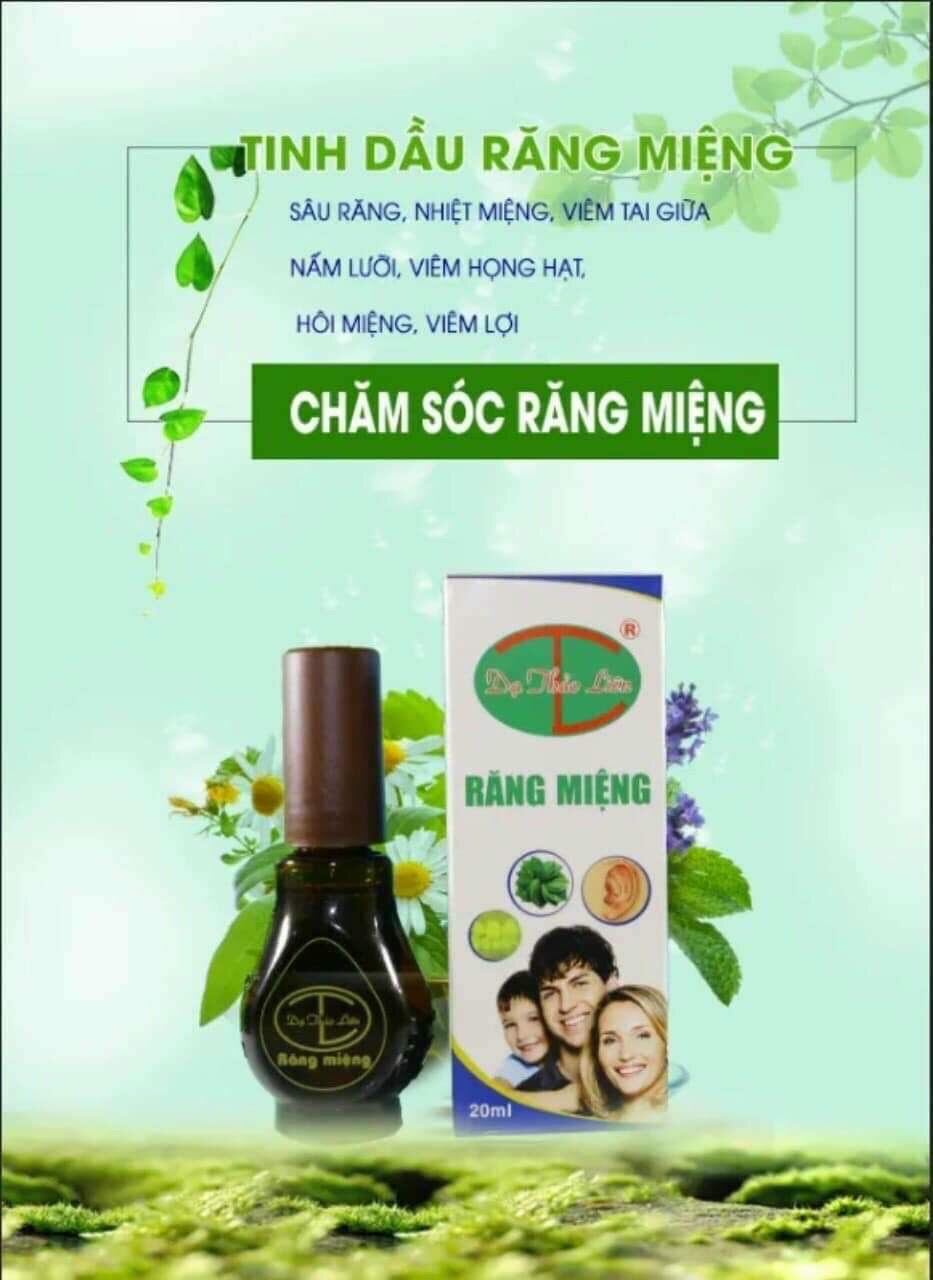 Tinh Dầu Răng Miệng Dạ Thảo Liên [Hàng Chính Hãng]