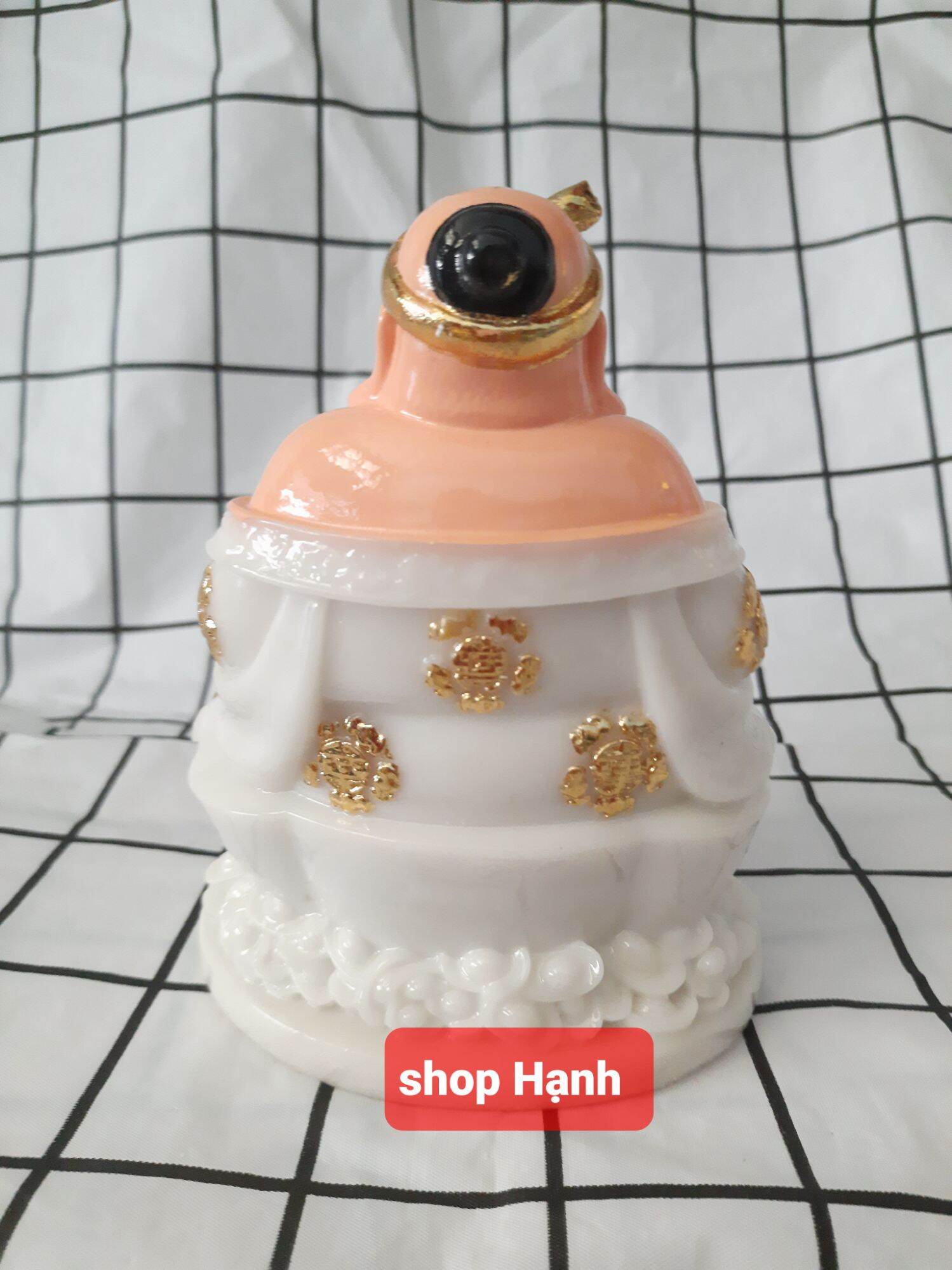 Ông Địa Thần Tài đá trắng Việt Nam