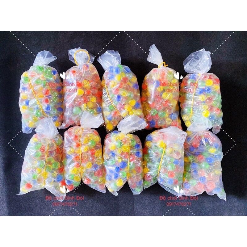 Bi thủy tinh nhí 11 mm - 140 viên