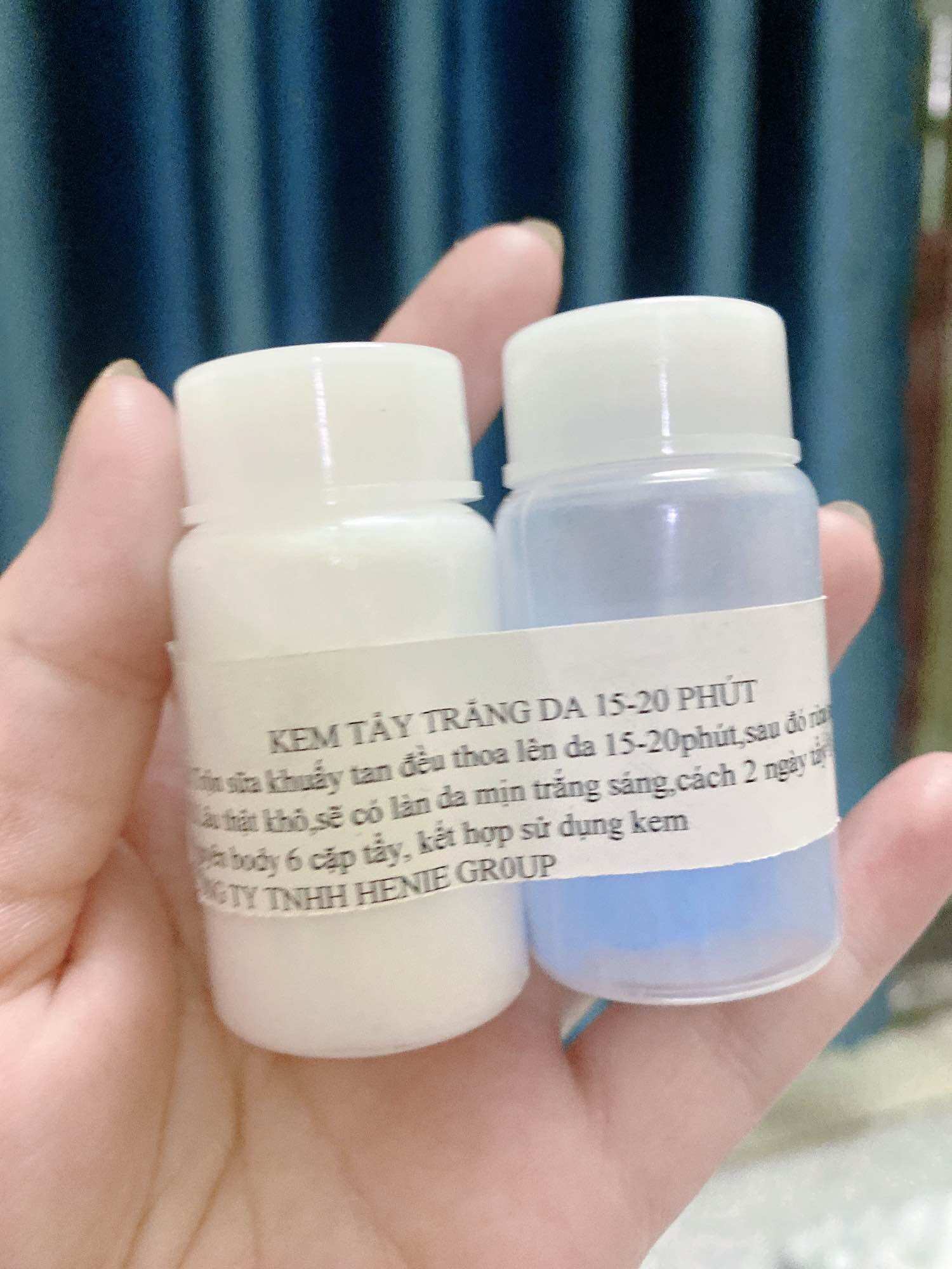 Cặp tẩy da đen thành da trắng cấp tốc