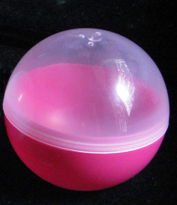 Translucent Eggshell 7.5 Cm Diameter Circle Color Egg Shell Lottery Balls Detachable Ball (Product Export Europe And America