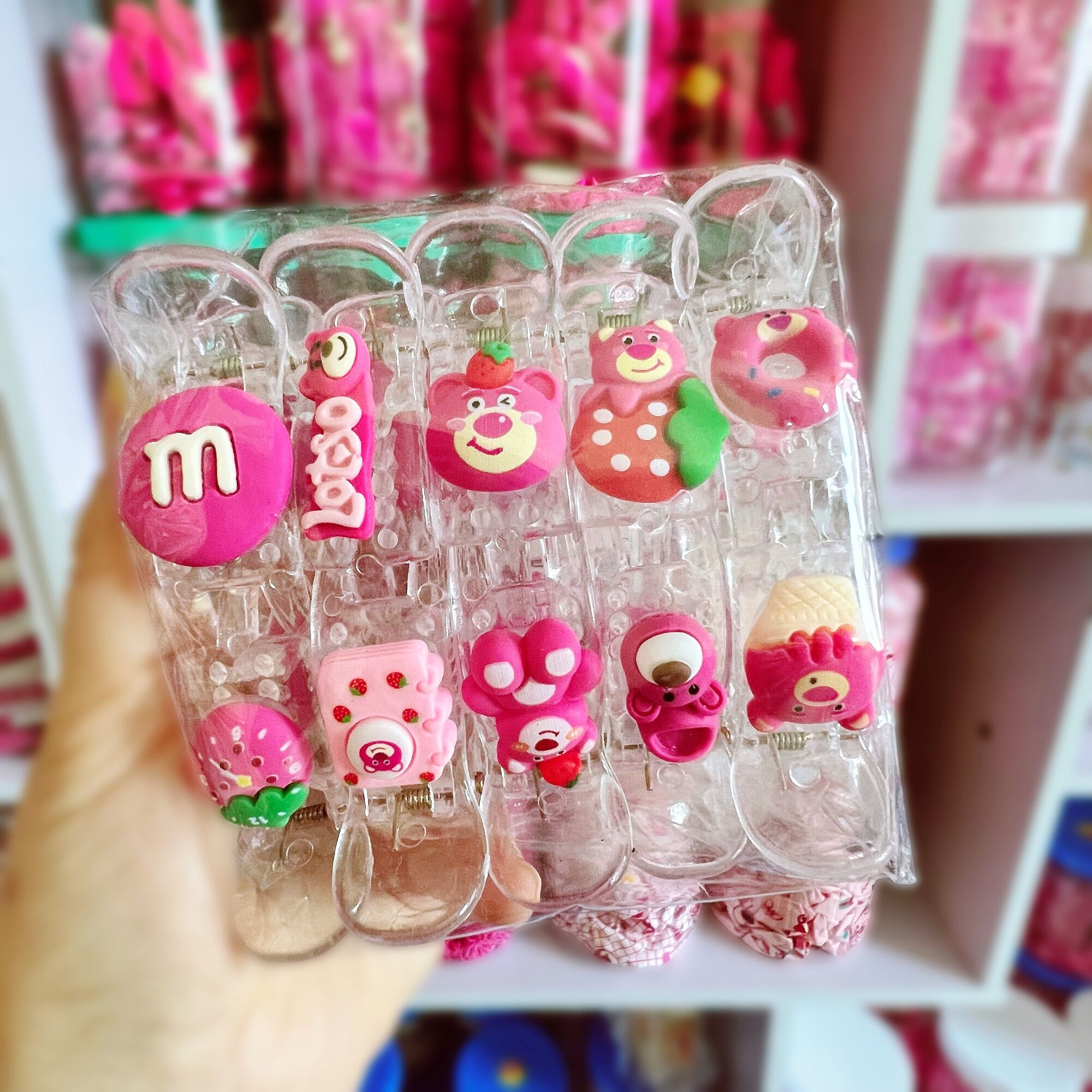 [GIÁ SỈ] SET 10 KẸP TÓC CÀNG CUA 3 RĂNG