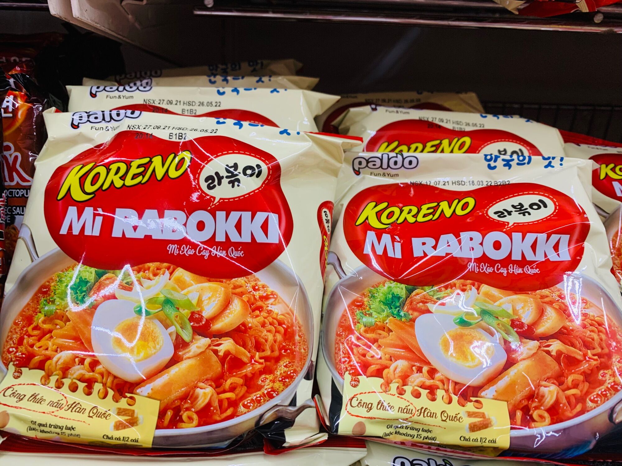 Mì cay Hàn Quốc Rabokki