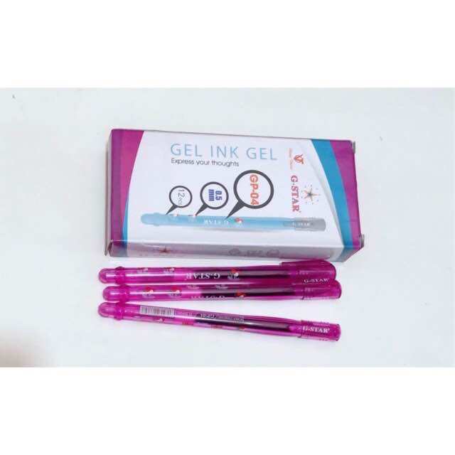 Viết nước gp-04 tím hộp 12 cây