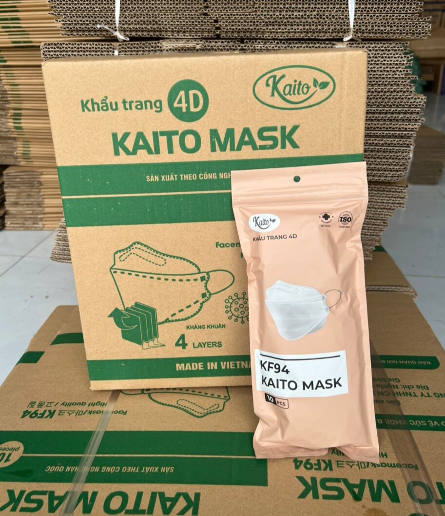 Thùng 300 cái khẩu trang kf94 kaito mask
