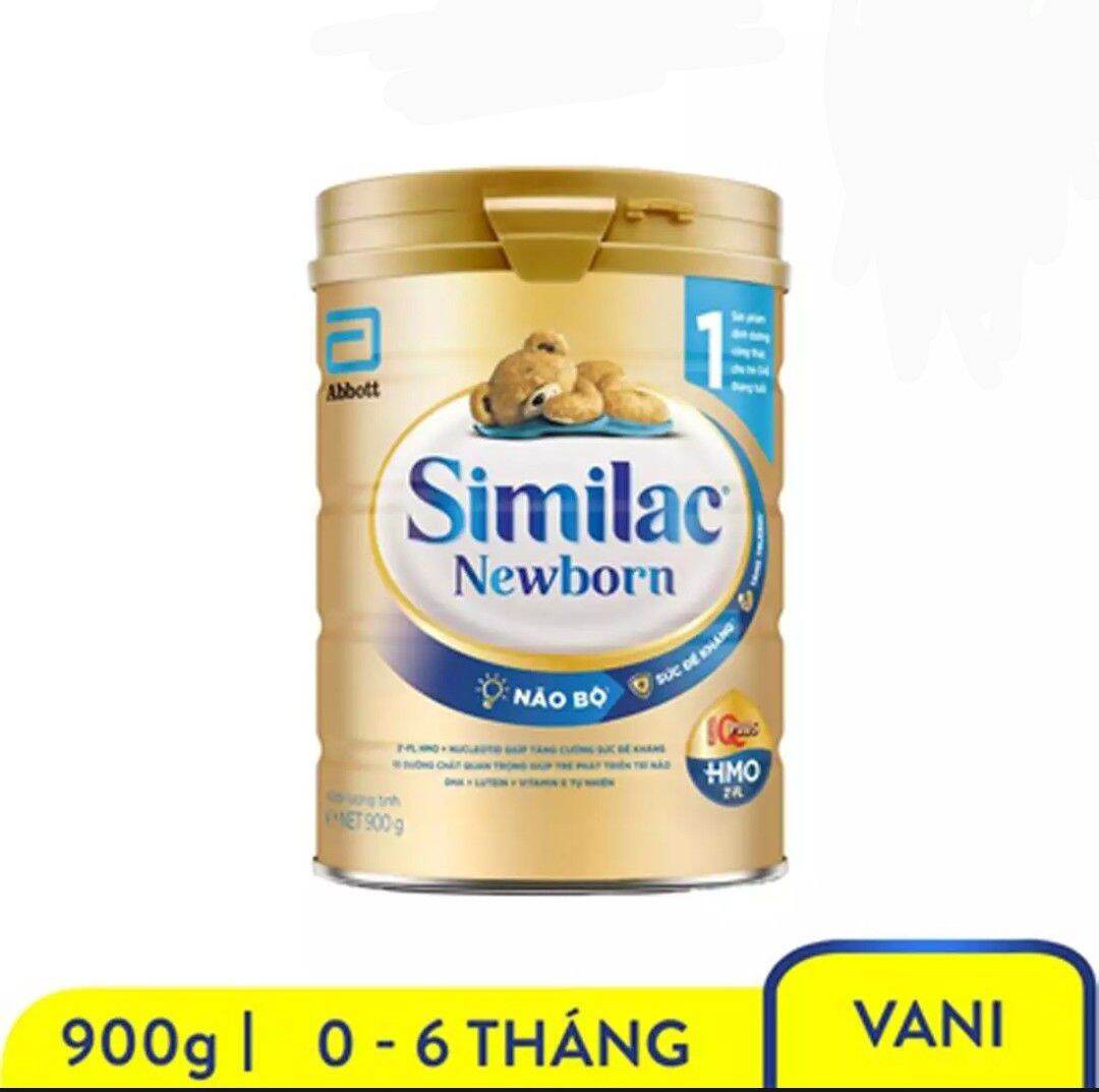 Sữa Bột Similac 1 NewBorn Eye-Q 900g (0-6 tháng), Similac1 - Chính Hãng
