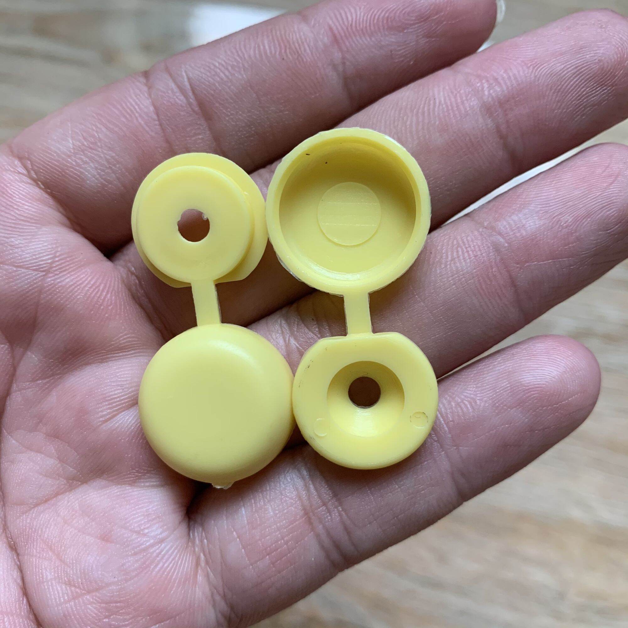 Nắp chụp mũ vít, bịt đầu vít lỗ 4mm , che giấu khuyết điểm đinh vít túi 100 cái