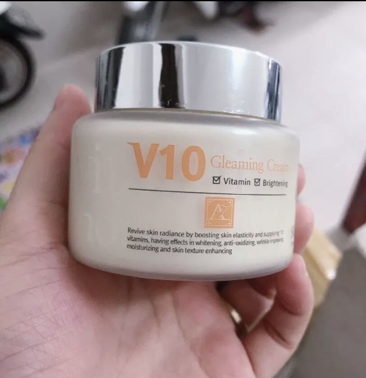 Kem dưỡng da chống lão hoá V10 Skinaz Hàn Quốc 100ml