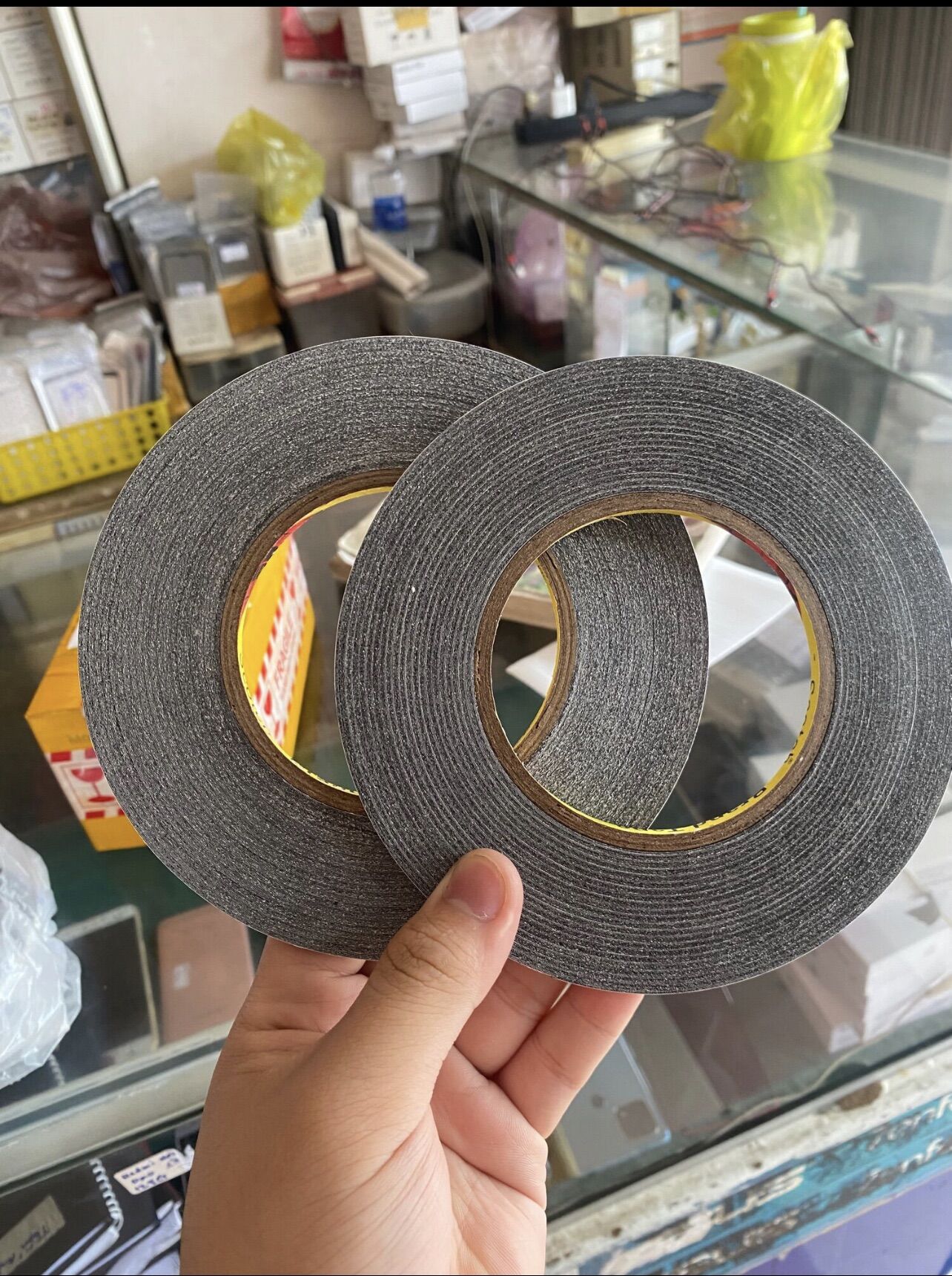 Keo 2 mặt 3M dán viền, ron, lưng điện thoại