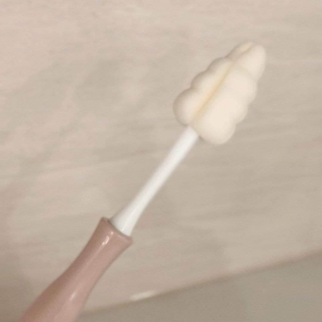 Lẻ 1 cây cọ mút xốp bọt biển 2in1 dùng rửa bình sữa, núm ty - Cọ Grosmimi The Easy Hàn Quốc