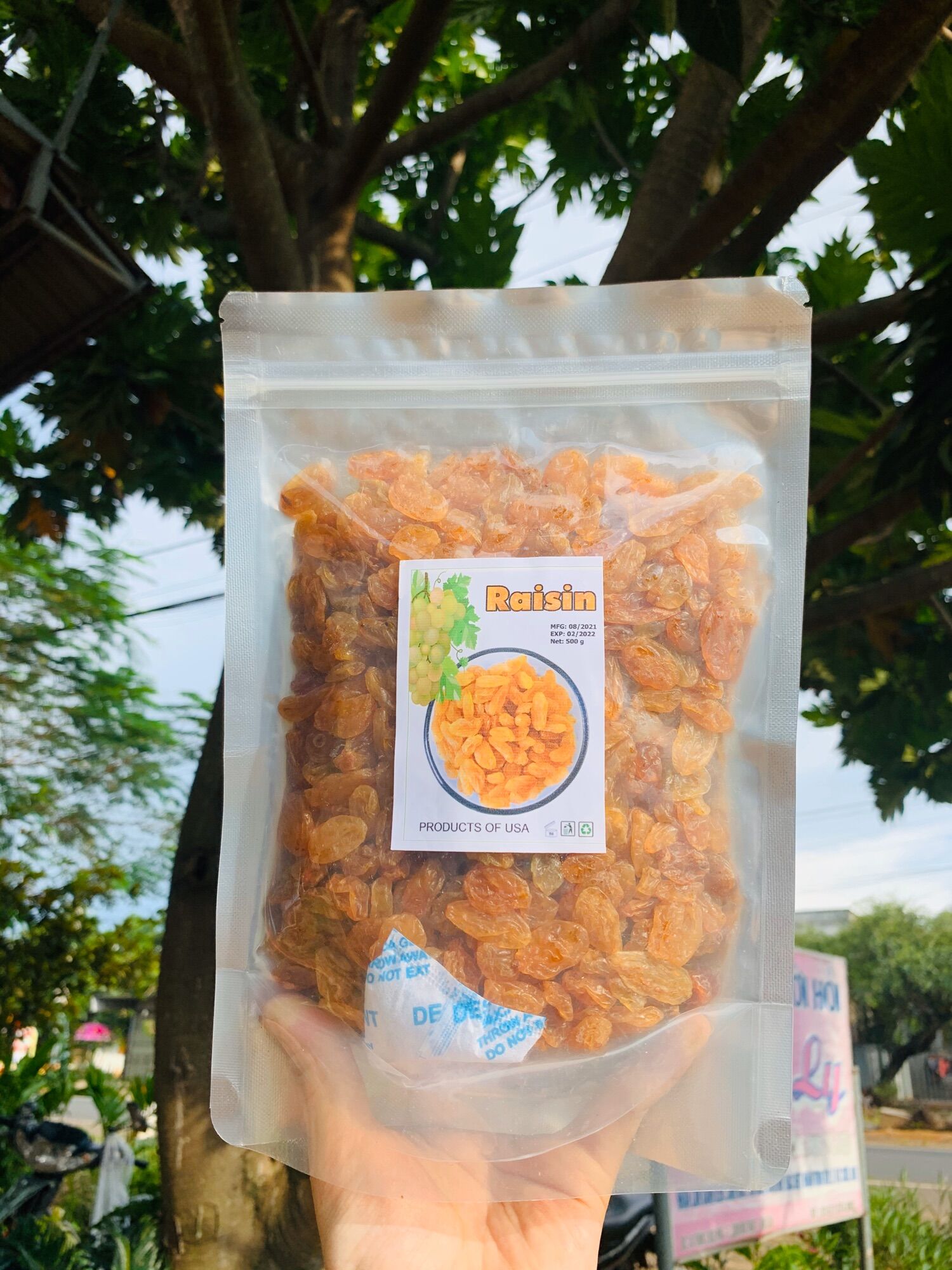 500g Nho khô Mỹ