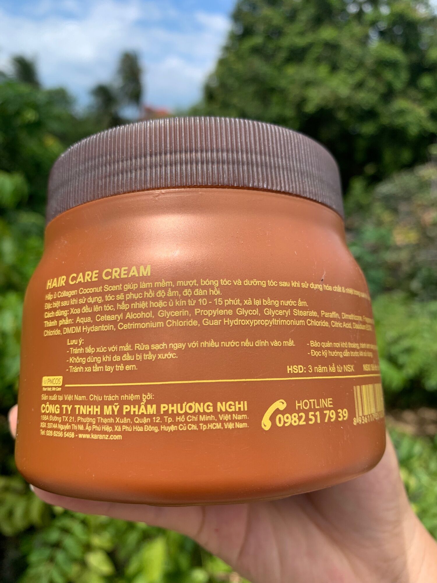 Dầu hấp ủ tóc hương dừa collagen (500g)