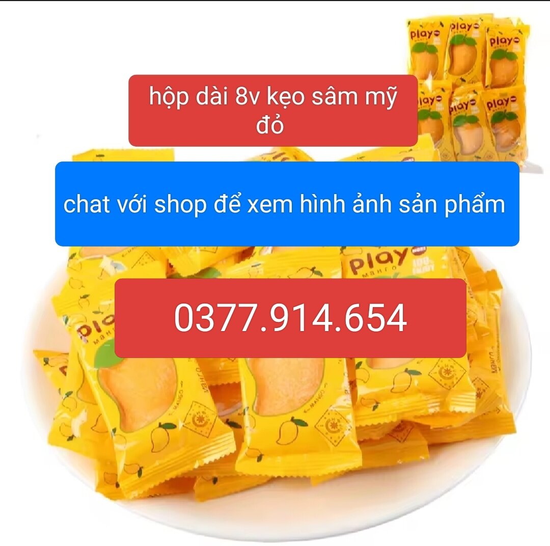 HỘP DÀI 8 VIÊN KẸO CỨNG MỸ