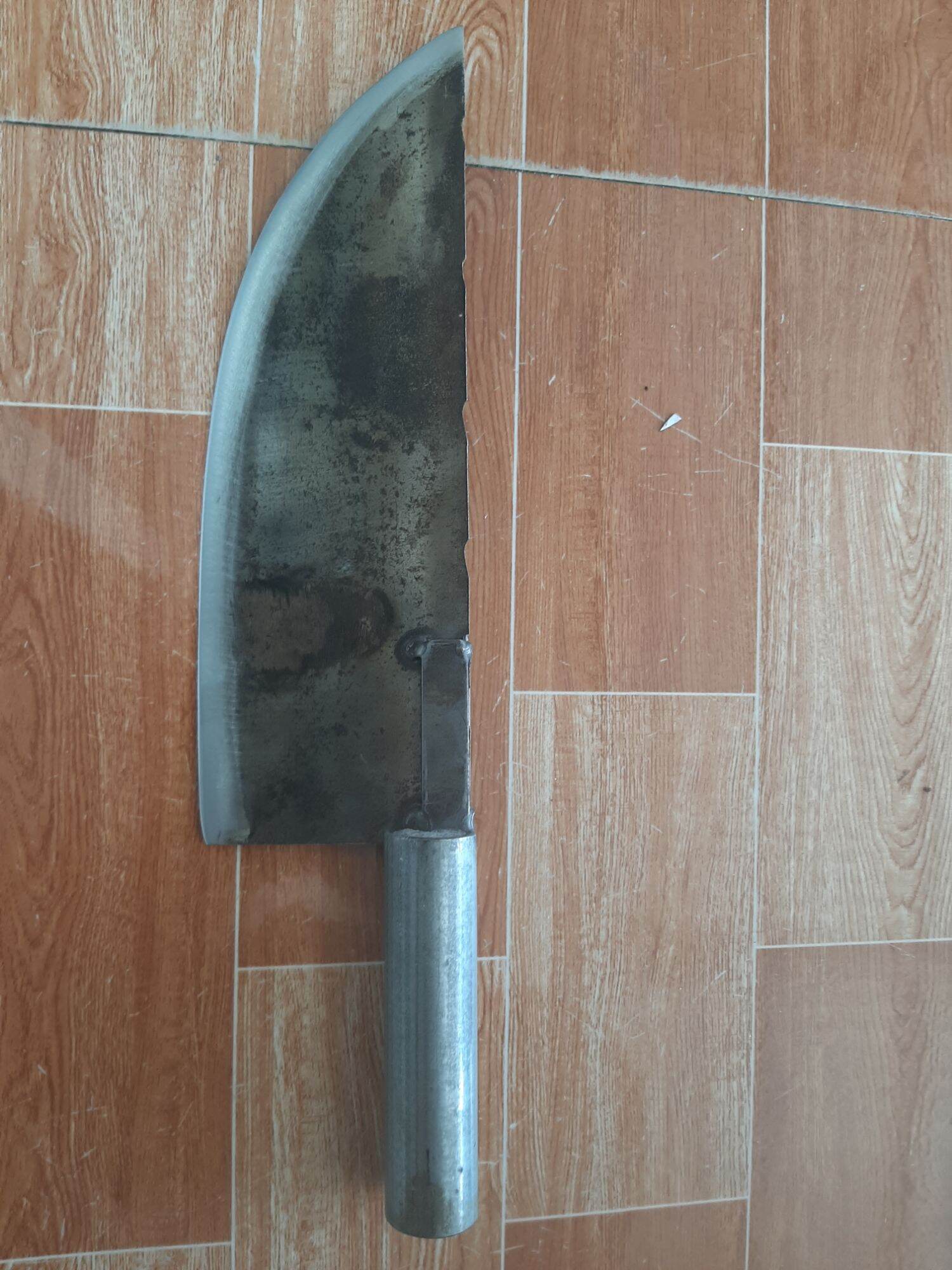Dao lát thịt heo lưỡi cưa dụng cụ nhà bếp