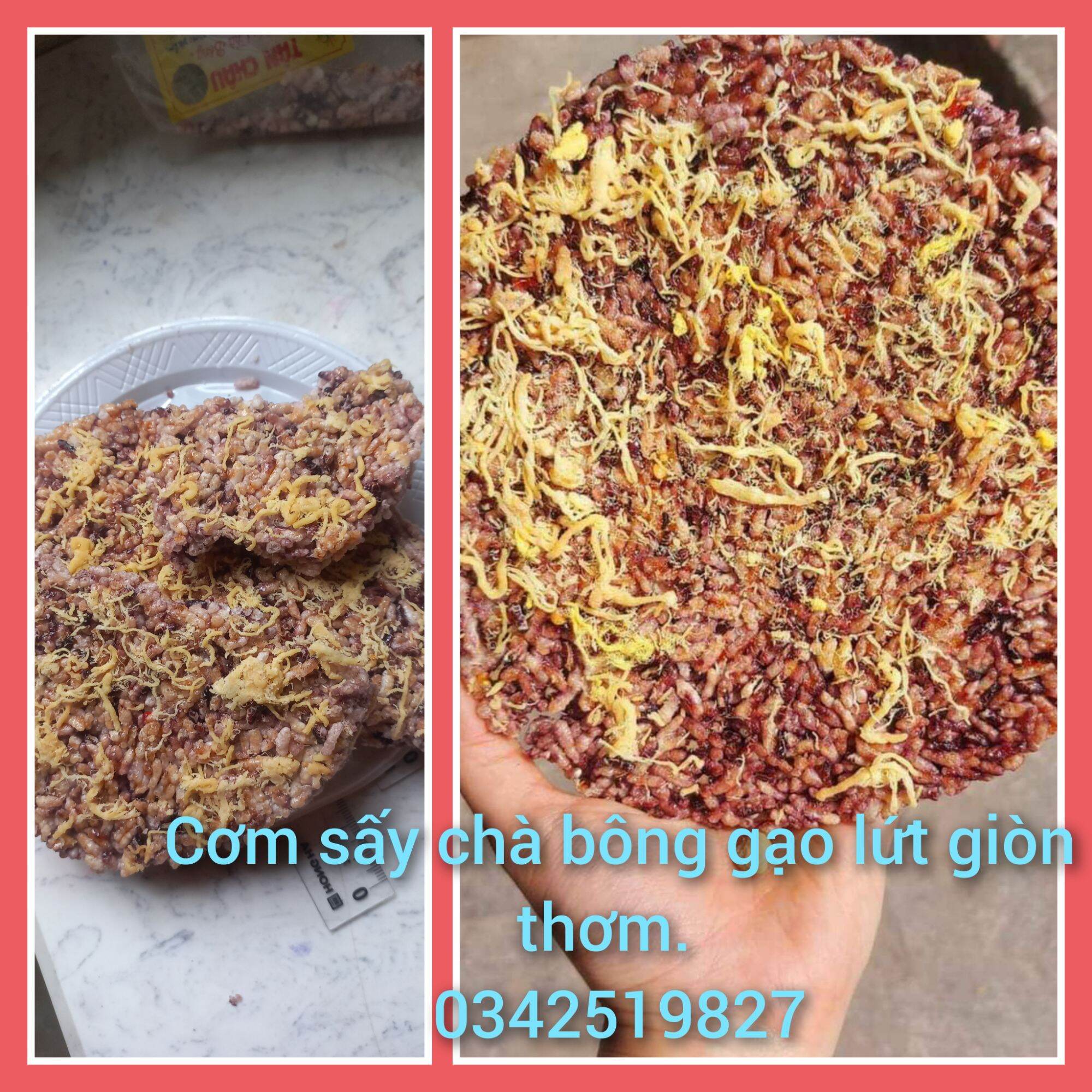 Com chay gạo lức